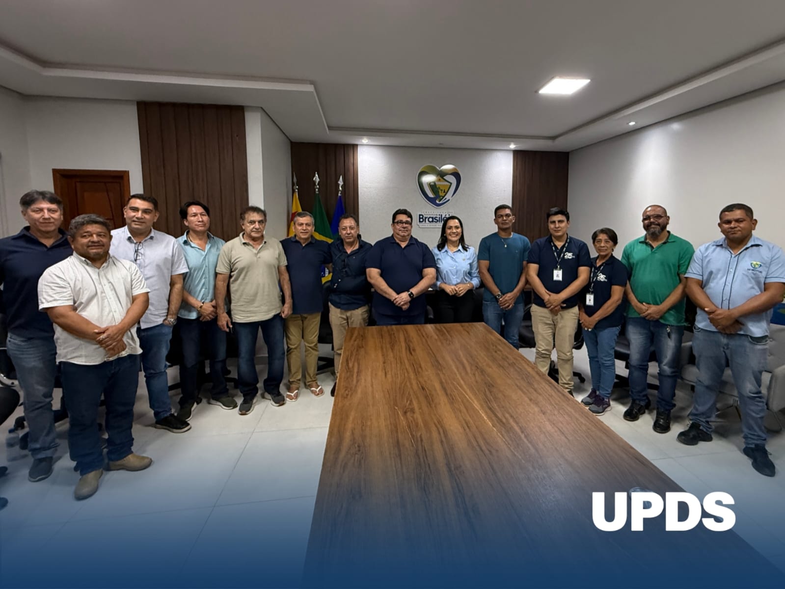 Reunión formal de autoridades de UPDS con funcionarios brasileños